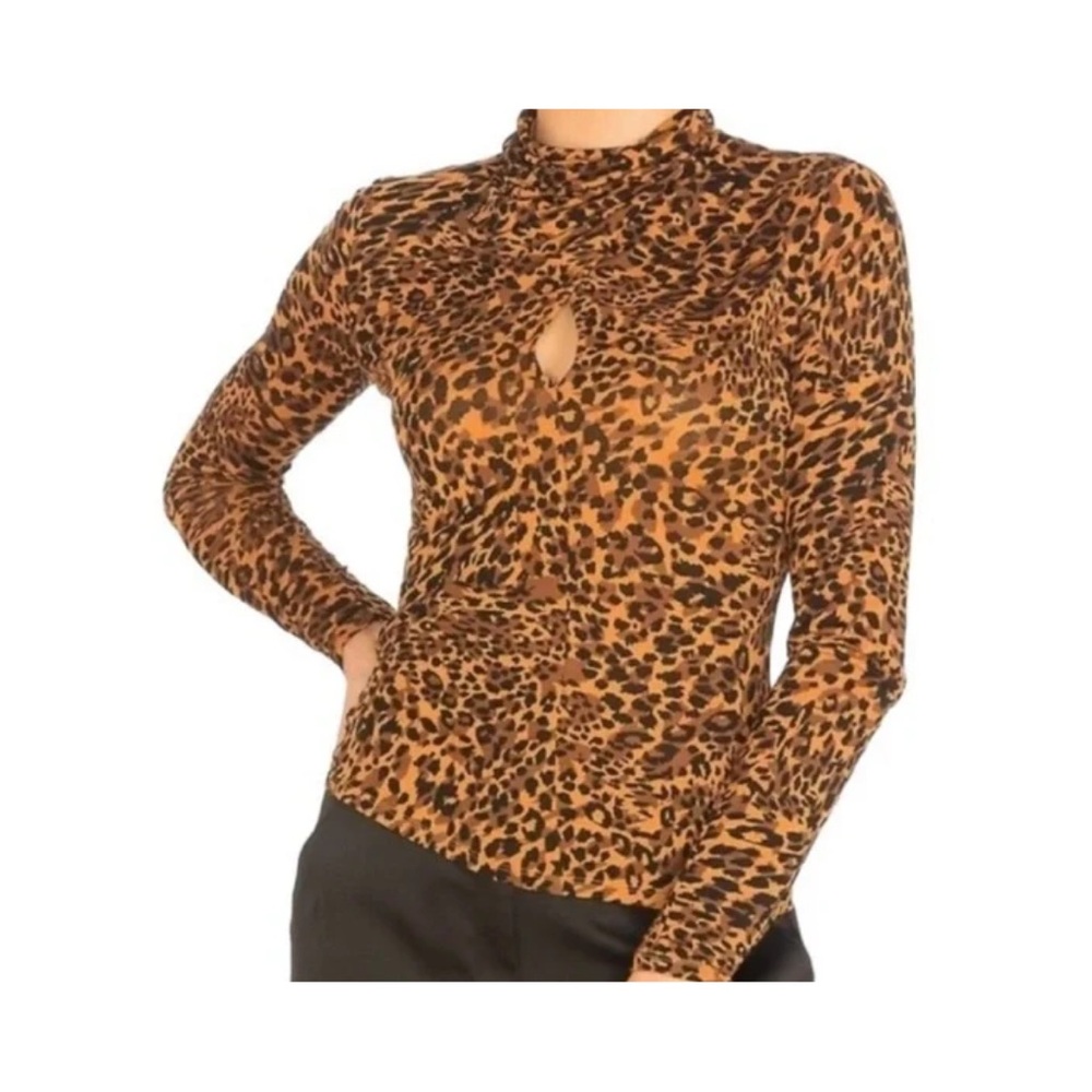 Guess|Cheetah print rayon|Size XS